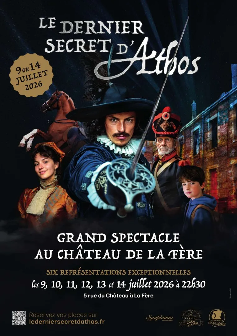 Affiche Le Dernier Secret d'Athos — Édition 2026